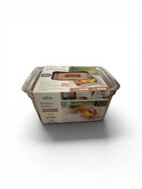 Alta Produce Keeper Food Storage Container - Peach Lid